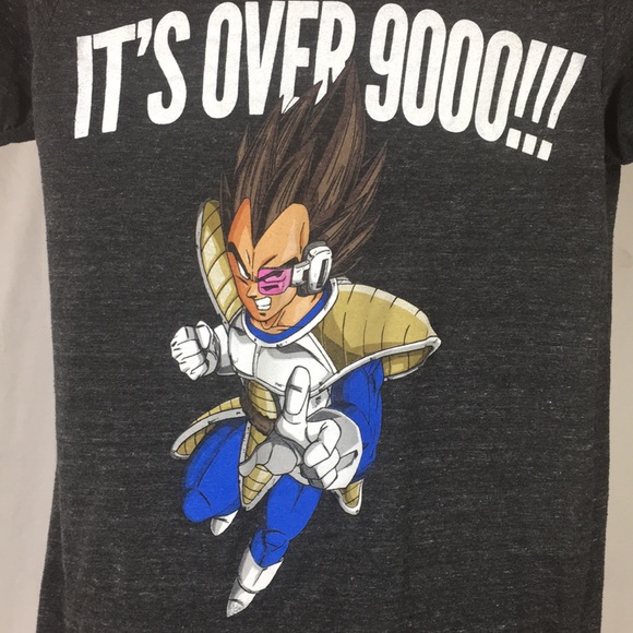Dragon Ball Z | Vegeta “It’s Over 9000” T-Shirt - Picture 4 of 8
